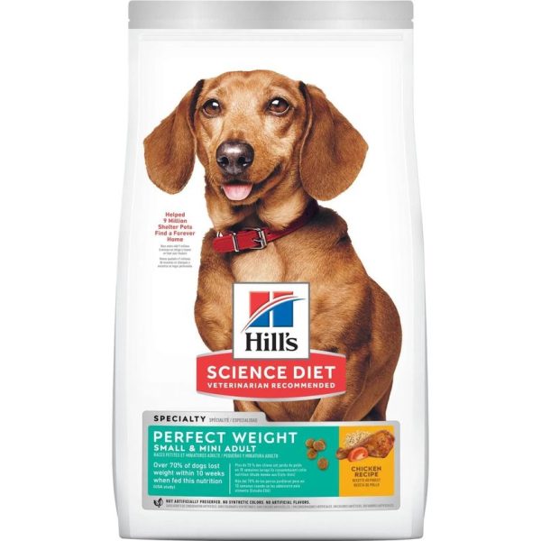 Hill's Science Diet Adult Small & Toy Breed Perfect Weight Dog Dry Food 1.8kg