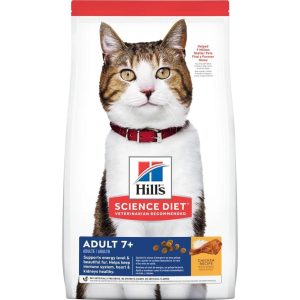 Hill's Science Diet Feline Adult 7+ Chicken Recipe Dry Cat Food 1.5kg