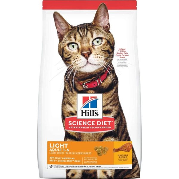 Hill's Science Diet Feline Adult Light Cat Dry Food 6kg