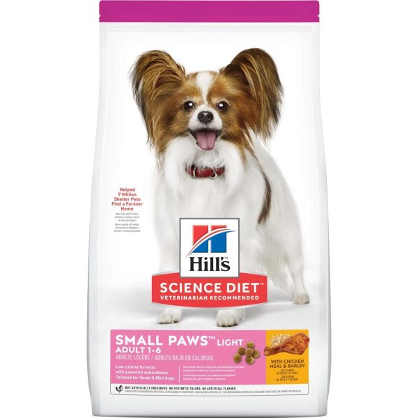 Hill’s Science Diet Adult Light Small Paws Dog Dry Food 1.5kg
