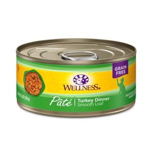 Wellness Turkey Pate Canned Cat Food 156g