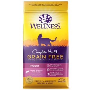 Wellness Complete Health Grain Free Indoor Salmon & Herring Dry Cat Food 2.5kg