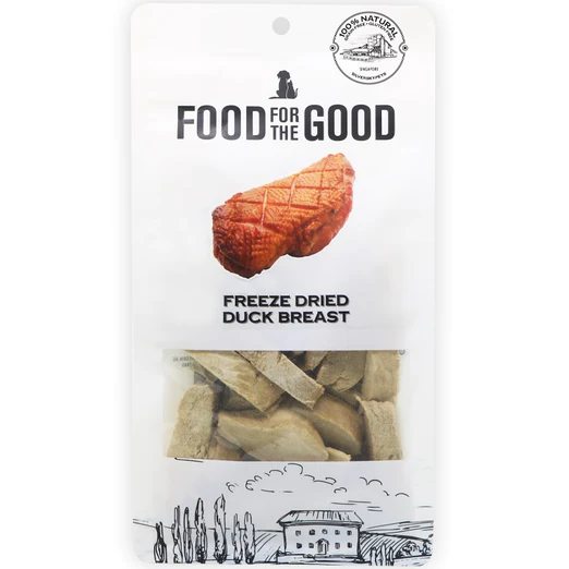 Food For The Good Duck Breast Freeze-Dried Treats 70g