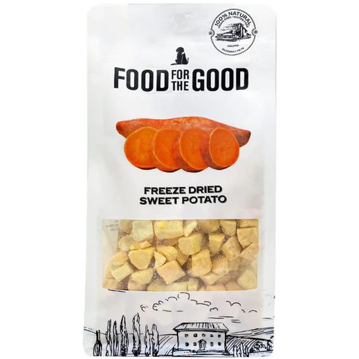 Food For The Good Orange Sweet Potato Freeze-Dried Treats 100g
