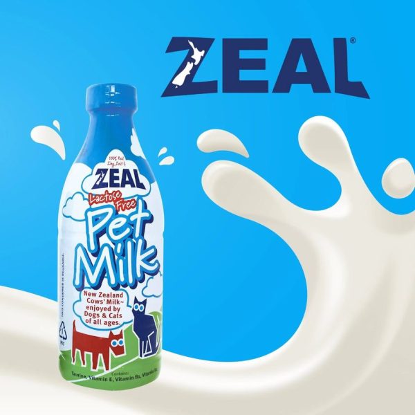Zeal Lactose-Free Pet Milk 2 sizes