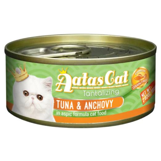 Aatas Cat Tantalizing Tuna & Anchovy In Aspic Canned Cat Food 80g
