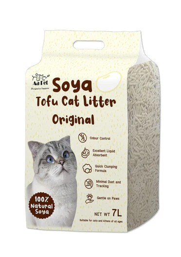 Aa Pet Soya Tofu Cat Litter Original 7L