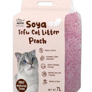 Aa Pet Soya Tofu Cat Litter Peach 7L