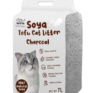 Aa Pet Soya Tofu Cat Litter Charcoal 7L