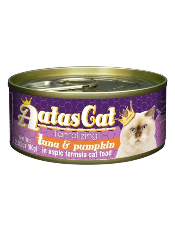Aatas Cat Tantalizing Tuna & Pumpkin In Aspic Canned Cat Food 80g