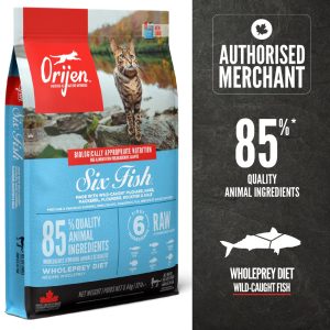Orijen Six Fish Cat Dry Food