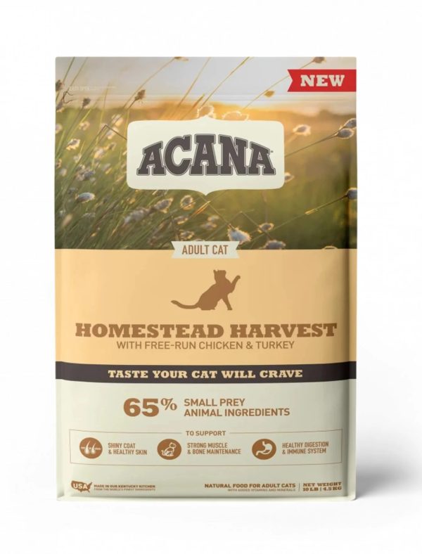 Acana Classics Homestead Harvest Chicken & Turkey Grain Free Cat Dry Food