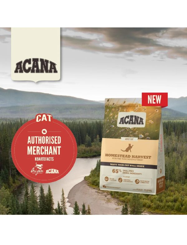 Acana Classics Homestead Harvest Chicken & Turkey Grain Free Cat Dry Food