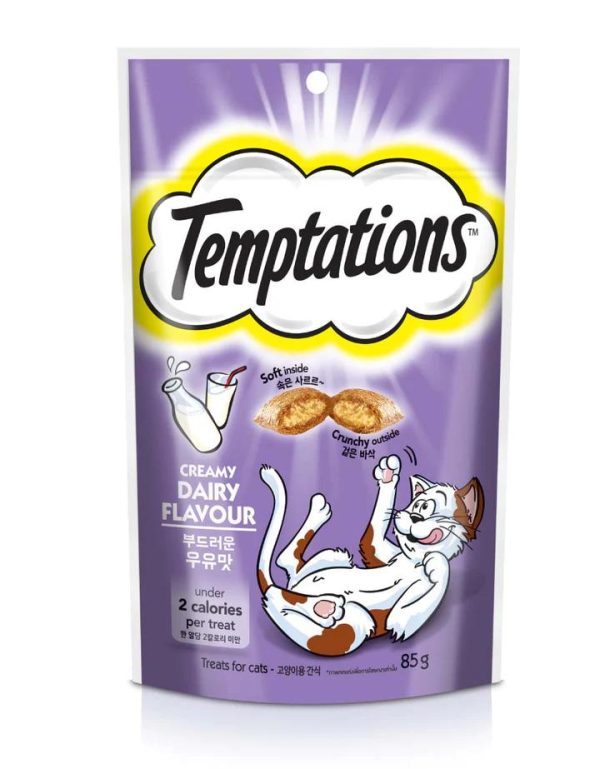 Temptations Cat Treat Adult Creamy Diary 85gm
