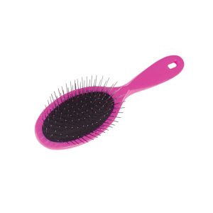 #1 All Systems Pin Brush, 27mm, Black Pad, Pink