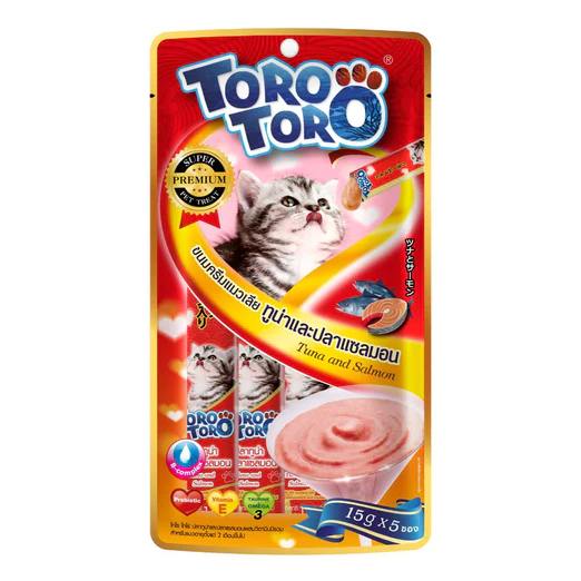 Toro Toro Tuna & Salmon Liquid Cat Treats 75g