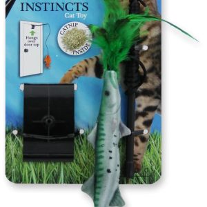 AFP Natural Instincts Fish Door Hanging Feather Assorted