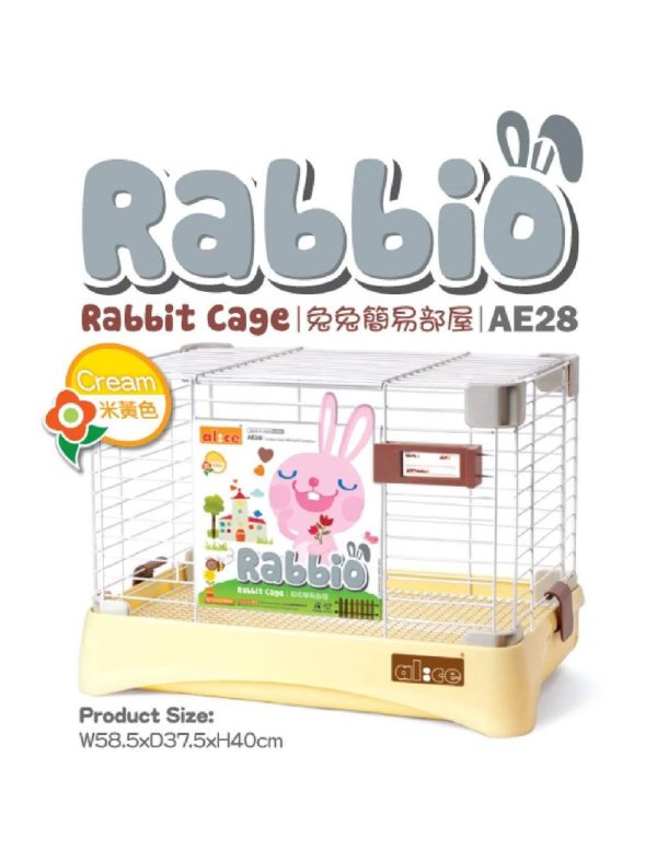 Alice Rabbio Rabbit Cage Cream