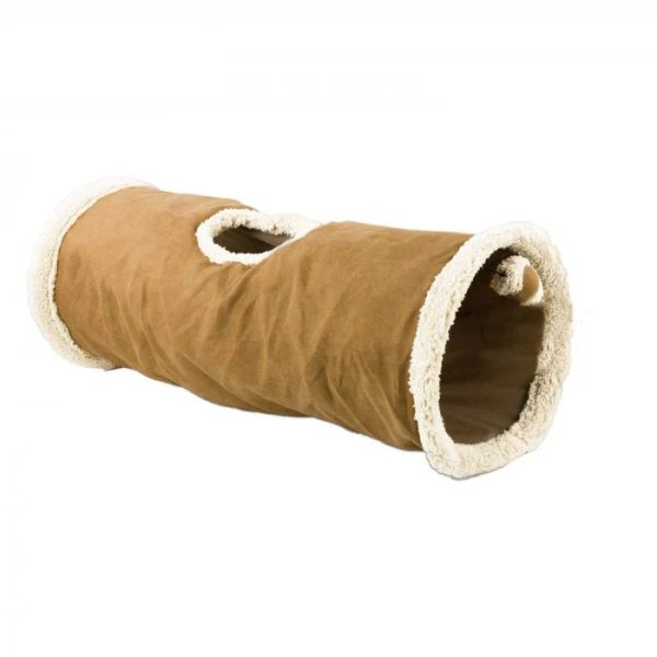 AFP Lambswool Find Me Cat Tunnel Toy