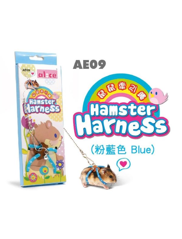 Alice Hamster Harness Blue