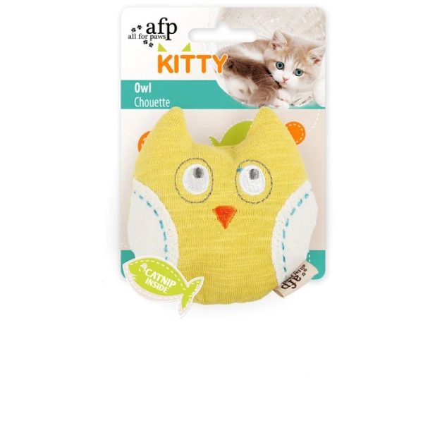 AFP Kitty Owl Kitten Catnip Toy