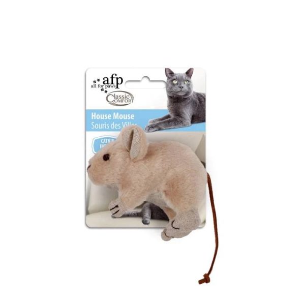 AFP Classic Comfort House Mouse Catnip Toy