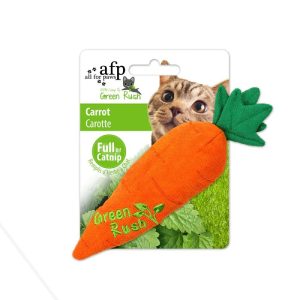 AFP Green Rush Carrot Catnip Toy