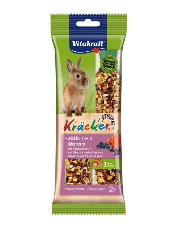 Vitakraft Kracker Wild Berries Rabbit Treats 2pcs