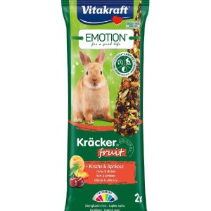 Vitakraft Emotion Kracker Fruit Rabbit Treats 2pcs