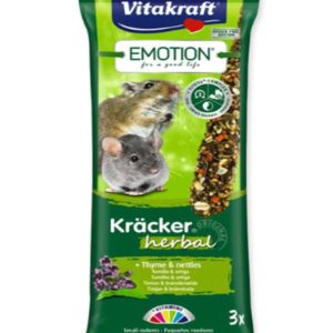Vitakraft Emotion Kracker Herbal Small Pet Treats 3pcs