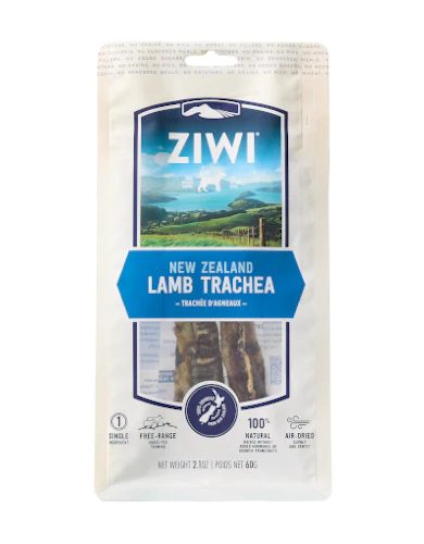 Ziwi Peak Air-Dried Dog Treats - Lamb Trachea 60g