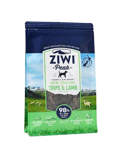 Ziwi Peak Air Dried Tripe & Lamb Dog Food