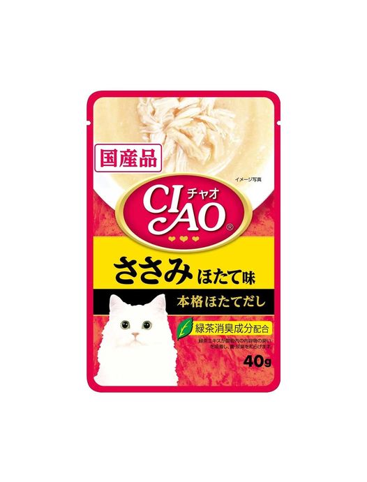 Ciao Creamy Soup Pouch Chicken Fillet Scallop Flavour 40g