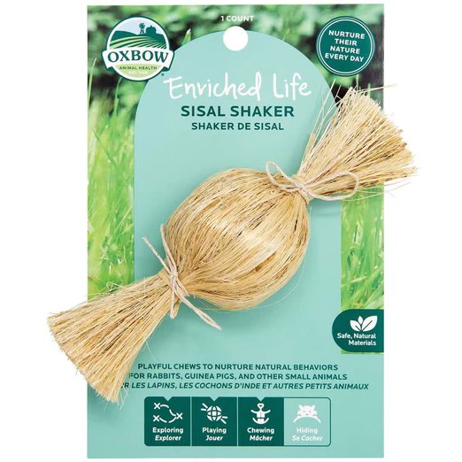 Oxbow Enriched Life Sisal Shaker For Small Animals