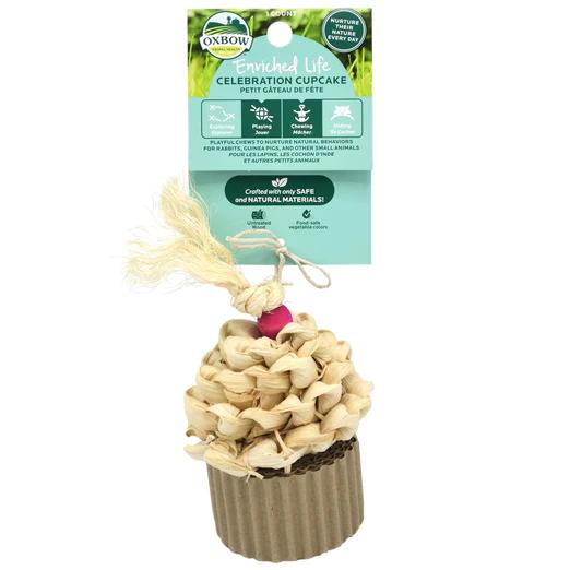 Oxbow Enriched Life Celebration Cupcake Toy For Small Animals