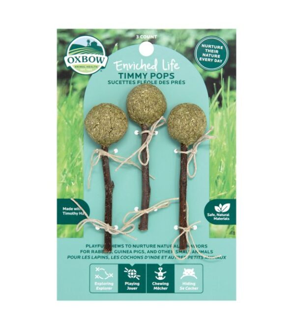 Oxbow Enriched Life Timmy Pops For Small Animals