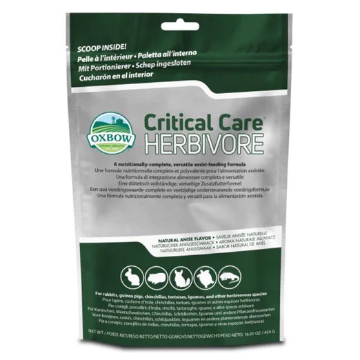 Oxbow Critical Care Anise Flavoured Small Animals Premium Recovery Food