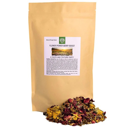 Small Pet Select Flower Power Berry Boost Herbal Blend Small Animal Treats 1.13kg