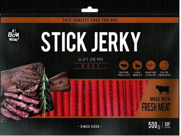 Bow Wow Beef Stick Jerky Dog Treat