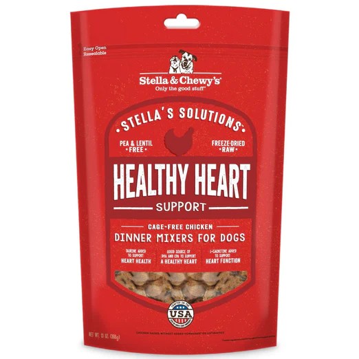 Stella & Chewy’s Stella’s Solutions Healthy Heart Chicken Freeze-Dried Dog Food 368g