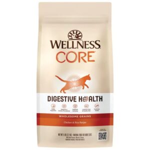Wellness CORE Digestive Health Chicken & Rice Adult Dry Cat Food