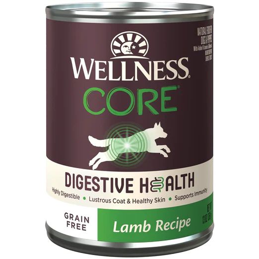 Wellness CORE Digestive Health Lamb Grain-Free Canned Dog Food 368g