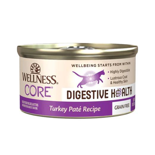 Wellness Core Digestive Health Turkey Pate Grain-Free Canned Cat Food 85g