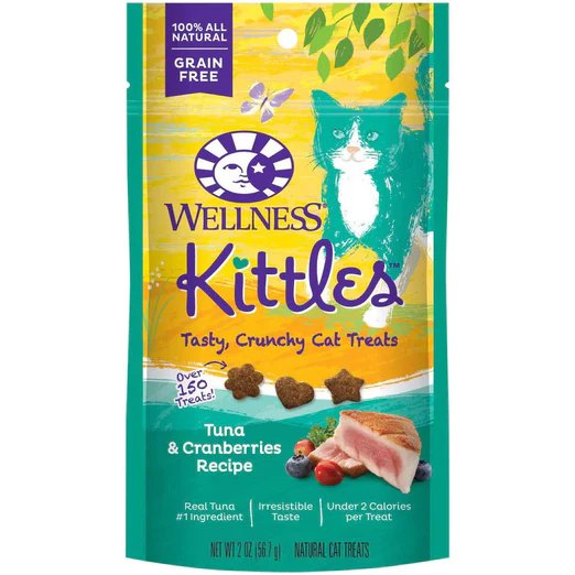 Wellness Kittles Tuna & Cranberries Cat Treats 57g